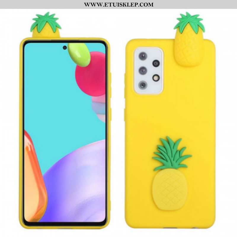 Futerały do Samsung Galaxy A53 5G Ananas 3d